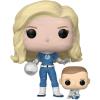 Invisible Woman & Franklin (the Fantastic Four First Steps) Pop Vinyl Marvel (Funko)