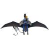 Quetzalcoatlus with Yungstar Dino-Riders (Tyco) incompleet
