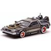 Back to the Future part 3: Delorean diecast metal 1:43 Vitesse in doos