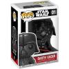 Darth Vader Pop Vinyl Star Wars Series (Funko) re-issue -beschadigde verpakking-