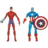 Marvel Universe Comic Pack Captain America & Klaw compleet
