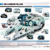Star Wars Millennium Falcon the Legacy Collection en doos