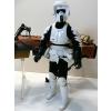 Star Wars speeder bike & Scout Trooper 12 inch Collection in doos