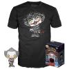 Pennywise with beaver hat (It chapter two) Pop Vinyl & Tee Movies Series (Funko) black and white special edition