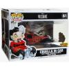 Cruella in car Pop Vinyl Rides (Funko) Hot Topic exclusive -beschadigde verpakking-