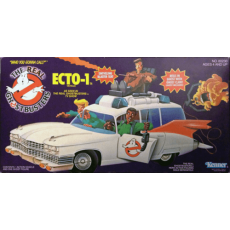 the Real Ghostbusters voertuigen met verpakking (Kenner)