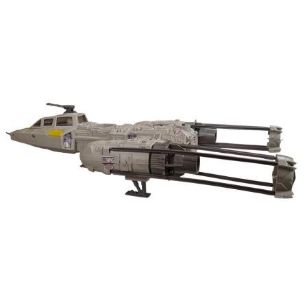 Star Wars Y-Wing Fighter フィギュア Star Wars vintage Y-Wing Fighter compleet | Old School Toys