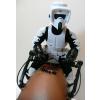 Star Wars speeder bike & Scout Trooper 12 inch Collection in doos