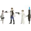 Star Wars Han Solo & Princess Leia the Force Awakens in doos